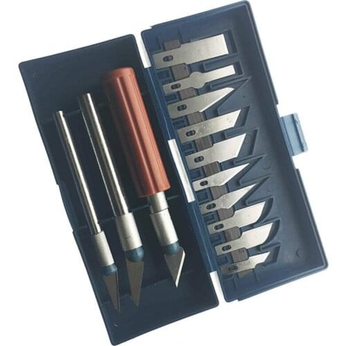 13 sets of carving knives wood carving tools fruit crafts carving carving tool knife DIY cutting stationery tools