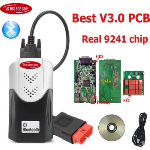 2021 NEW Arrival 2017.R3 with KEYGEN Vd Ds150e Cdp Bluetooth for Delphis Led 3in1 Obd2 Scanner Diagnostic Tools Car Accessories