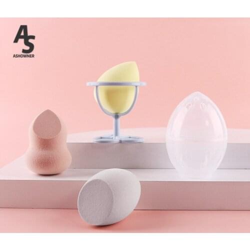 5pcs/set Makeup Sponge Powder Puff Dry and Wet Combined Beauty Cosmetic Ball Foundation Concealer Puff Kit Make Up Sponge Tools