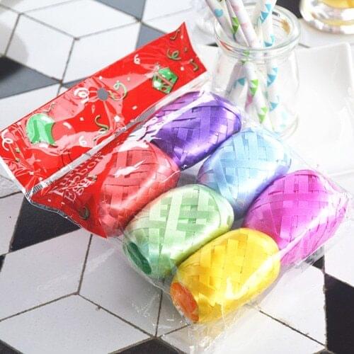 6 rolls mix color 5mm*10m phnom penh satin ribbon wedding party decoration DIY crafts wrap ribbon Decorative arts and crafts