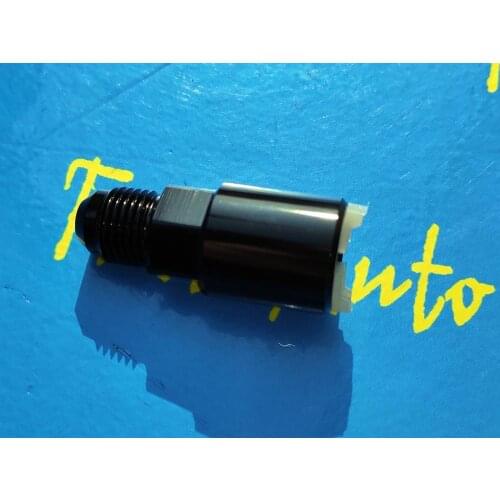 Black aluminum AN6 -6AN AN -6 Male to 5/16" SAE Quick-Disconnect Female Push-On EFI Fitting Connector Rail Line Adapter