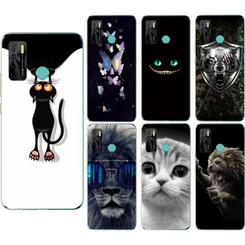 Animal Colorful Case for Tecno Camon 15 Silicone Soft Covers for Tecno Camon 15 Air Case Protector Baicvery Back Covers