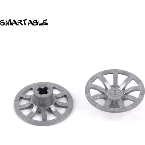 Smartable Hub Cap with Curved Bars Building Block MOC Parts Toys For Kid Professional Compatible Major Brands 62701 20pcs/Set