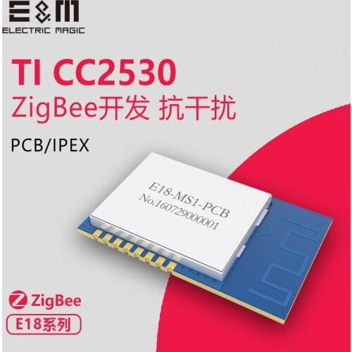 E&M 100m CC2530F256 ZigBee 2.4GHz Module DIY Kit Ti CC2530 Development Board Smart Home E18-MS1 batter nRF24L01P IEEE 802.15.4