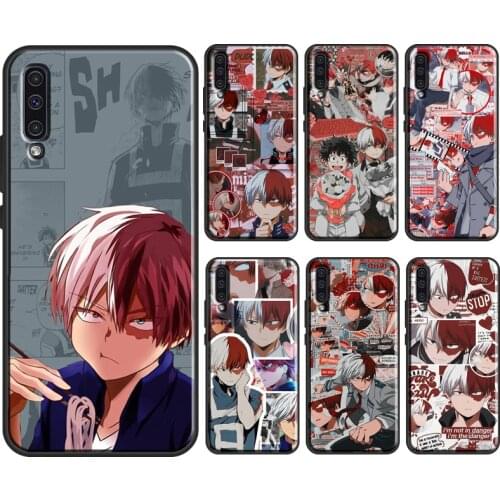 Shoto Todoroki My Hero Academi Soft Case For Samsung A21S A20e A10 A20 A40 A50 A70 A12 A52 A11 A31 A41 A51 A71 M31 Coque