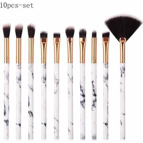 10pcs Makeup Brushes Set Professional Kits Powder Foundation Brush Concealer Eye Shadow Lip Blending Brushes Newest MAG5631