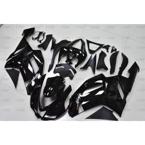 Ninja Zx-6r 2007 - 2008 Full Body Kits Ninja Zx-6r 07 Body Kits 636 Zx-6r 08 glossy Black Fairings