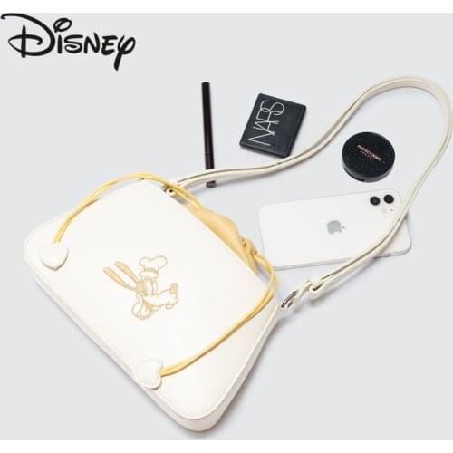 Disney Co-branded Authentic Cartoon Lady Shoulder Bag Fashion Leisure Travel Cosmetic Storage Bag Luxury Lady Messenger Bag
