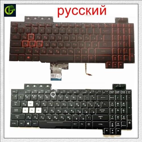 New Russian Backlit Keyboard for ASUS ROG FX504 FX504G FX504GE FX504GD fx504gm RU laptop