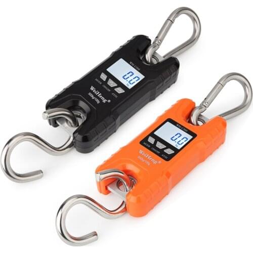 Portable 500kg/100g Industrial Crane Scale Precision LCD Electronic Scale Heavy Duty Hanging weight Scale