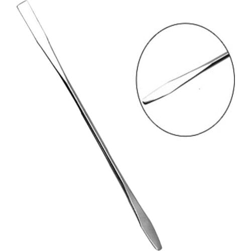 1pc Stainless Steel Mixing Spatula Tool Spatuler Rod Dental Nail Art Makeup Foundation Eyeshadow Mixing Stick Color Tools