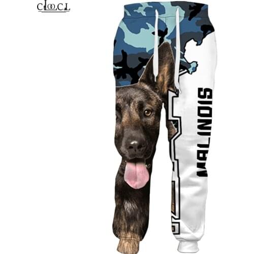 CLOOCL Newest Popular Malinois Dog Sweatpant 3D Print Trousers Men Women Harajuku Streetwear Casual Pant Drop Shipping