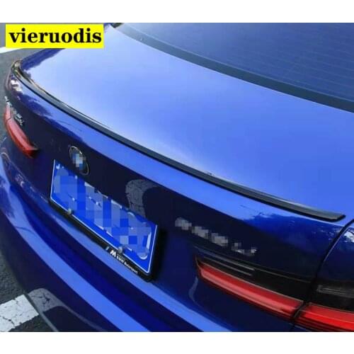 For BMW G20 Spoiler Carbon Fiber Material M Performance 2018 - UP 320i 320D NEW 3 Series G20 Carbon Fiber Rear Trunk Wings