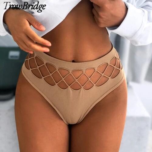 TrowBridge Sports Sexy Womens Panties Temptation Mesh Underwear Cozy Lingerie Comfort G-Strings Female Hot Thongs Erotic T-Back
