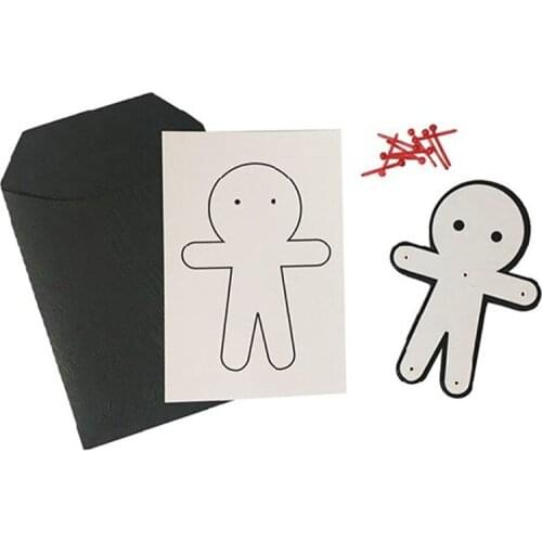 Voodoo Prediction Magic Tricks Comedy Close Up Magic Predict Select Voodoo Pins Place Magia Gimmick Prop Illusion Magic Shows