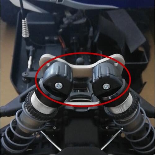 RC Cars Shock Absorber Wear Resistant Cover Absorption Guards Anti-wear Rubber Anti-collision Glue For 1/8 Monster Truck Buggy