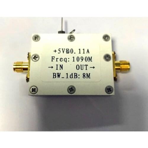 1090M ADS-B Software Radio Ultra Low Noise RF Preamplifier LNA 8M Band