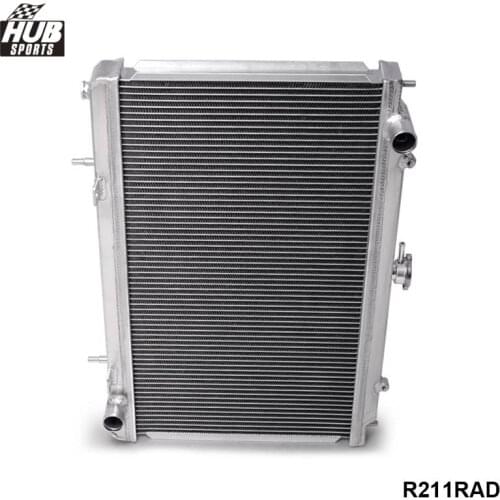 For 95-98 Nissan 240SX Silvia S14 Sr20/Sr20Det MT 2 Row Full Aluminum Cooling Radiator HU-R211RAD