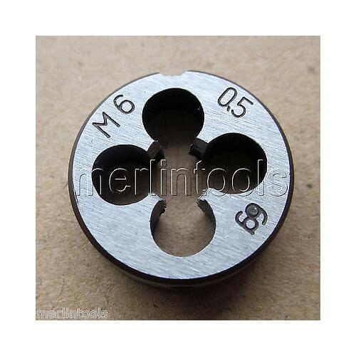 6mm x .5 Metric Right hand Die M6 x 0.5mm Pitch