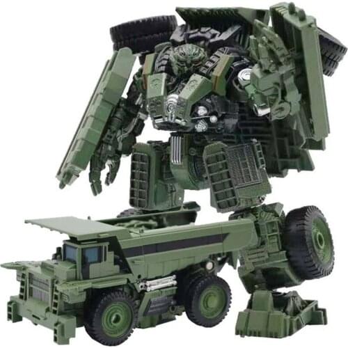 AOYI Newest 18CM Transformation 5 Movie Toys Robots tank Car Anime Action Figures Dinosaur Model Deformation Toys kids boy gift