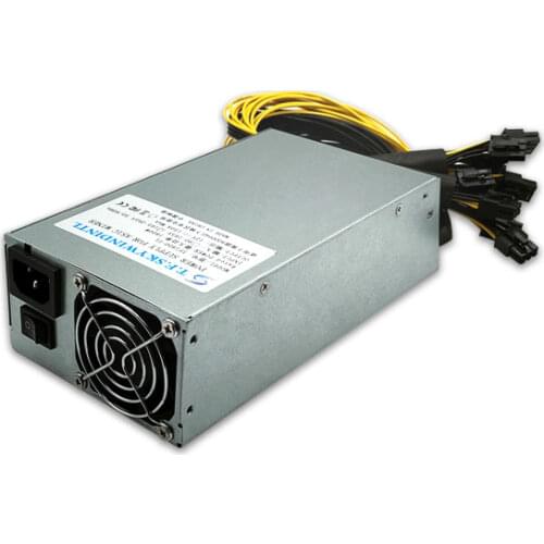 1800W psu 12v power supply Platinum Antminer APW3 Mining Power Supply for Antminer Miner mining rig A6 A7 ANT asic S9 T9 S7 L3