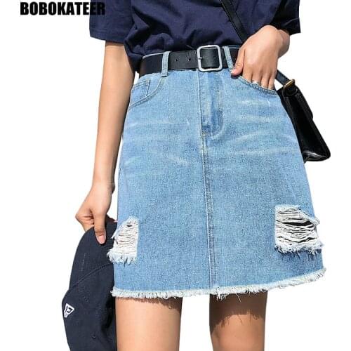 Женские юбки с высокой талией BOBOKATEER China At AliExpress