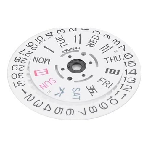 Watch Day Date Wheel Straightforward Calendar Disc Replacement For NH35 NH36 NH37 Movement Repair Accessories