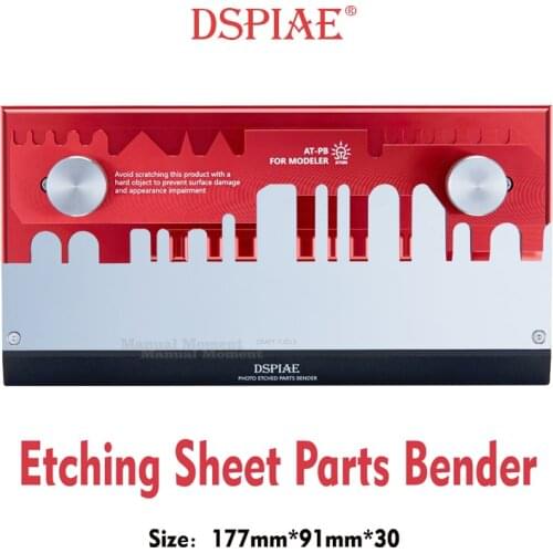 Dspiae AT-PB Etching Sheet Parts Bender Model Assembly Tool Hobby Accessory