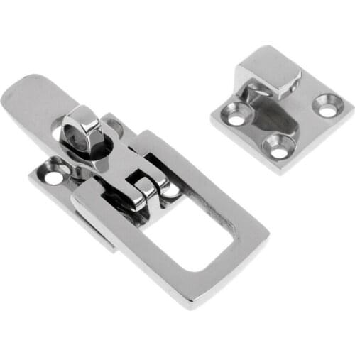 Stainless Steel 316 Marine Kayak Locker Anti-Rattle Latch Fastener Clamp