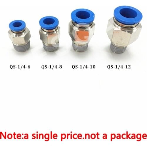 QS-1/4-4 QS-1/4-6 QS-1/4-8 QS-1/4-10 QS-1/4-12 FESTO fittings pneumatic component tools connector pipe joint QS series