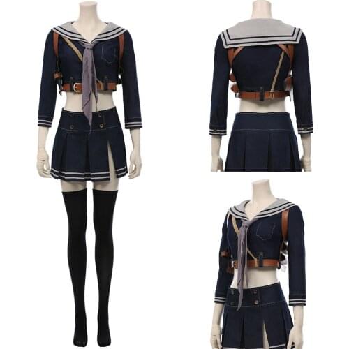 Sucker cos Punch- Baby Doll Cosplay Cosplay Costume Women Uniform Skirt Outfits Halloween Carnival Suit