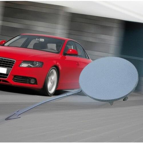 Front Bumper Tow Hook Cap Trailer Cover 8E0 807 241C for Audi A4 B7 2005-2008 Trailer Couplings Transporting Accessories