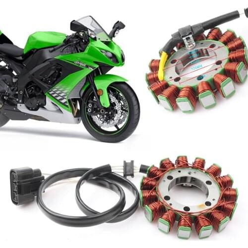 Motorcycle Magneto Engine Stator Generator Coil Fits Kawasaki Ninja ZX10R 2008 2009 2010