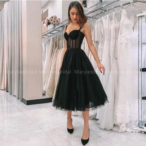 Женские вечерние платья ниже колена MaryLeeBridal China At AliExpress