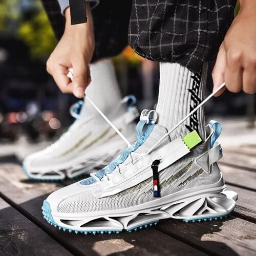 Fashion sports basketball running casual mens high-top casual sports shoes autumn and winter high-top trendy mens shoes