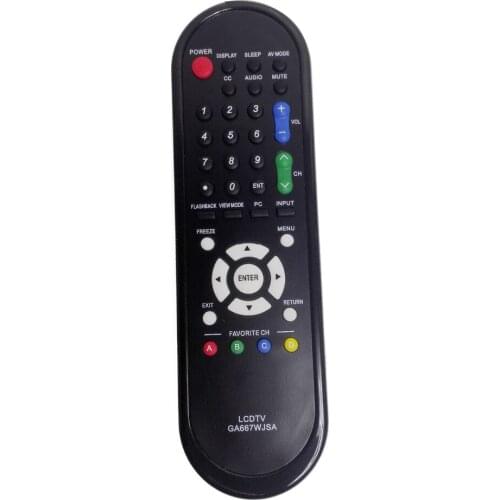 New GA667WJSA Remote Control fit for Sharp LCD LED Lc-c52700 Lc- C52700u Lc-c52700un Lc-c5277 Lc-c5277u Lc-c5277un Lc-c6077