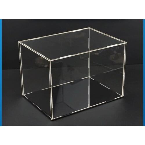 Multi Size Transparent Acrylic Display Storage Case Box Perspex For Garage Kit Doll Model Cars Figures Collectibles
