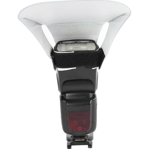 Camera Flash Diffuser Increase Luminous Area Flash Softbox Photo Soft Light Effect Good Reflector for Photography