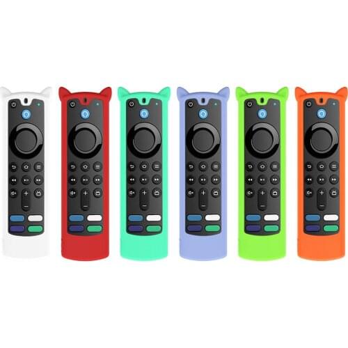 Silicone Cover Case Anti-slip Protective Case for TV Stick Remote Silicone Cover Case Anti-slip Protective Case for TV Stick
