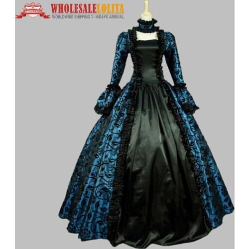 High Quality Womens Prom Gothic Victorian Fancy Palace Masquerade Dresses
