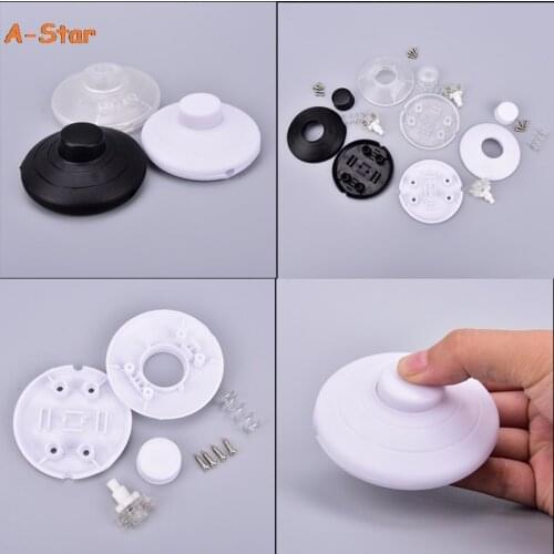 1PCS 317 Floor Lamp Foot Switch On Off Halfway Round Foot Reset Button Online Switch 3Colors