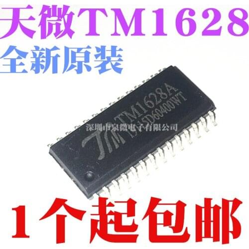 100% Original New In Stock TM1628 TM1628A SOP28 LED (5pcs/lot)