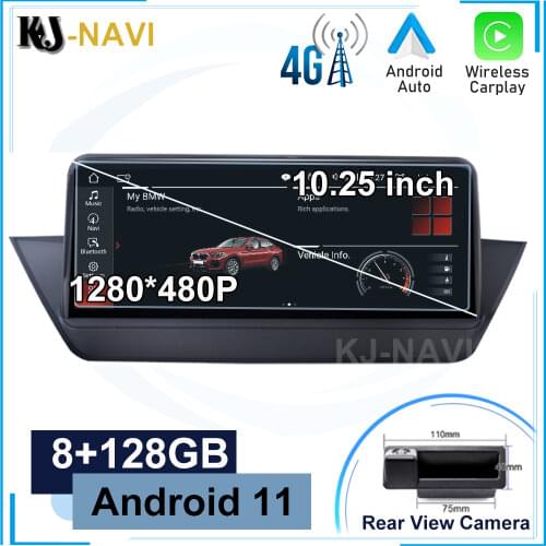 Android 10 Car Radio Stereo Player GPS Navigation for BMW X1 E84 (2018-2019) CIC
