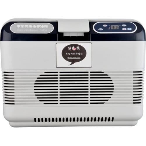 15 liters car refrigerator, car refrigeration, dual-use mini refrigerator for car, car and home, suitable for truck 12V24V