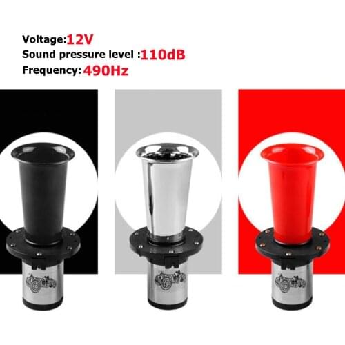 Car Air Horn Antique Ahooga Klaxon 12V Vintage OO-GA Classical for Ford Model T Style Old School Chrome 110dB Motorbike