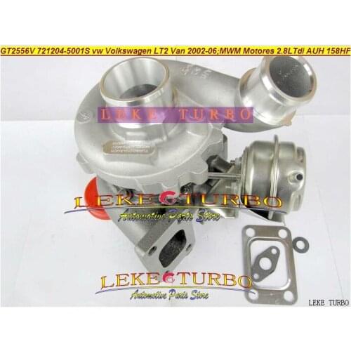 Free Ship GT2556V 721204 721204-5001S 721204-0001 90529201007102 062145701A Turbo For Volkswagen VW LT2 For MWM MOTORES AUH 2.8L