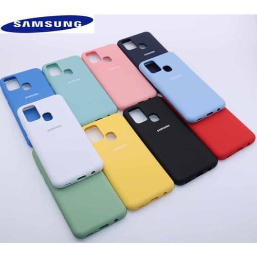 For Samsung M31 Case Origianl Housing Silky Silicone Cover Soft-Touch Back Protective Shell A31 A21S A91 A81 A41 M51