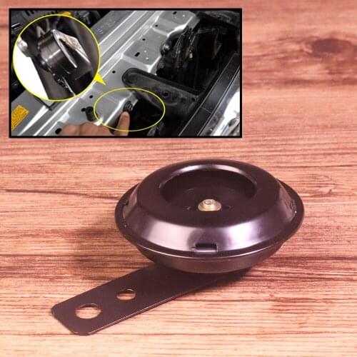 12V 105db Black Motorcycle Horn Air Horns Fit For Harley Suzuki Moped Dirt Bike ATV Motorbike Scooter Classic Horn