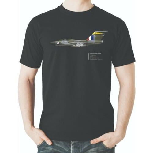 Royal Air Force Gloster Javelin FAW.9 Aviation Themed T-Shirt. Summer Cotton Short Sleeve O-Neck Mens T Shirt New S-3XL