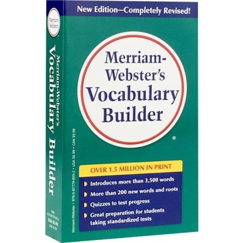 New Merriam Websters Vocabulary Builder Books For Adult Children
